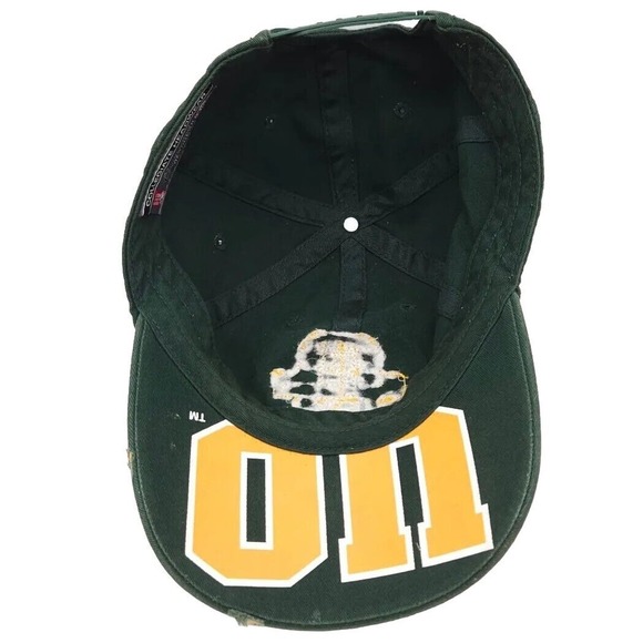 Oregon Ducks NCAA College Captivating Headwear Green Snapback Hat Cap Distressed - Picture 5 of 7